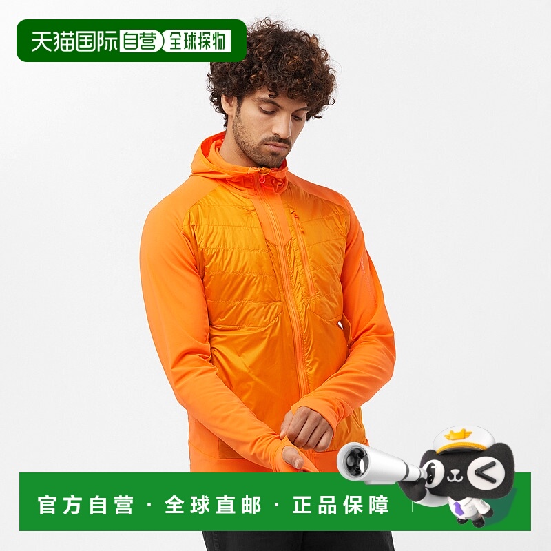 日本直邮SALOMON ELIXIR HYBRID HD 男士带内胆连帽夹克 [elixir-