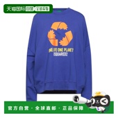 blue蓝色 1h可退 舒适时 女士 运动衫 香港直邮Dsquared2 二次方