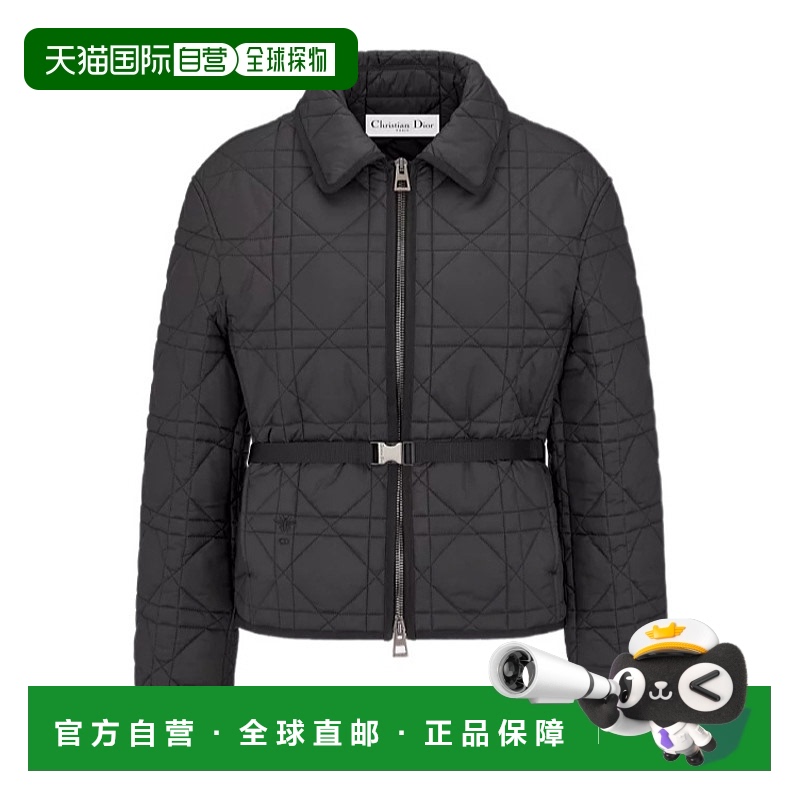 1h可退 香港直邮DIOR 女士夹克 457C81A2827X9000 AW2024 黑色 拉