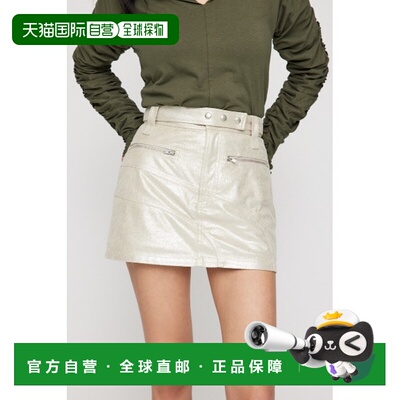 1h可退 日本直邮LAGUA GEM 女士光泽感迷你裙 510ISM310471裙子