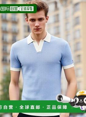 1h可退 香港直邮Orlebar Brown 男士 Horton 修身羊毛棉混纺Polo