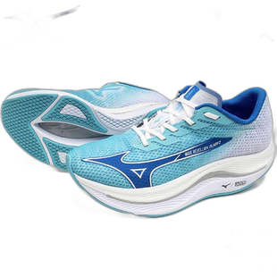 日本直邮美津浓男士 Wave Rebellion Flash 2 跑步跑鞋运动鞋休闲