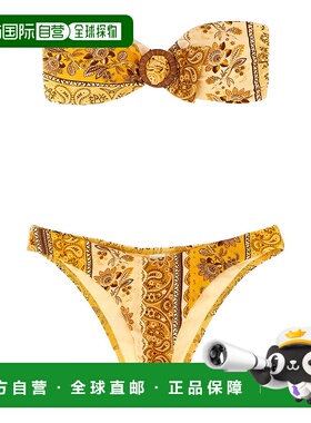 1h可退 香港直邮ZIMMERMANN 女士 'Lucky Ring' 比基尼 4623WSS25