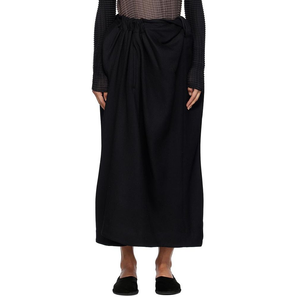 美国直邮Issey Miyake/三宅一生女士半身裙长款休闲百搭潮流女装