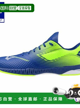 日本直邮 Mizuno 波驱动 EL2 乒乓球套装 蓝色×黄色