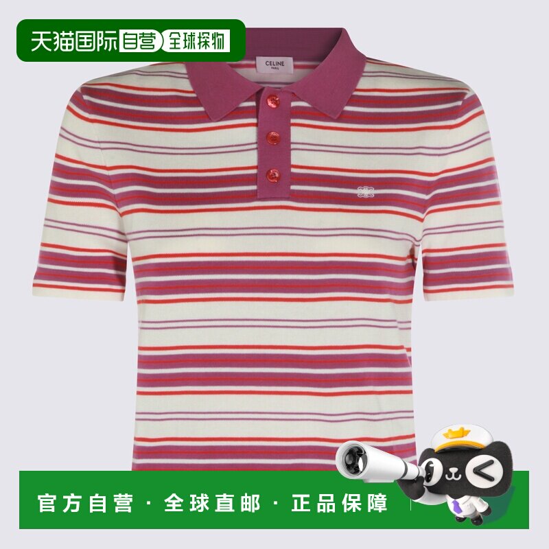 香港直邮CELINE 女士POLO衫 RY0YI3B2101AH AW2026 花色女装上衣
