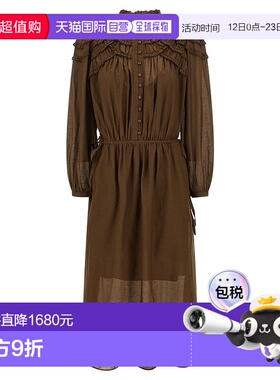 香港直邮ISABEL MARANT ÉTOILE 女士连衣裙 RO0832FBB3J04E67DK