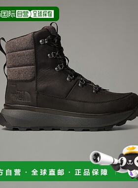自营欧洲直邮北面Bergen 男士防水皮革雪地靴TheNorthFace户外