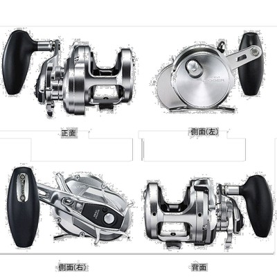 日本直邮SHIMANO 禧玛诺OCEA JIGGER 1000HG(右)17年款矶钓路亚轮