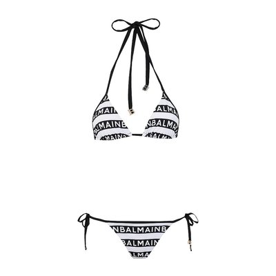 潮奢 Balmain 巴尔曼 女士 比基尼 black黑色 舒适时尚