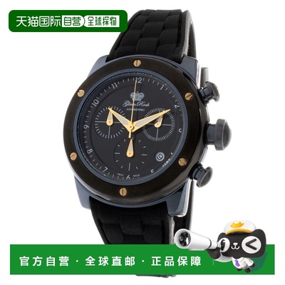 自营GLAM ROCK Synthetic Sport Women's Watch - black 美国奥莱