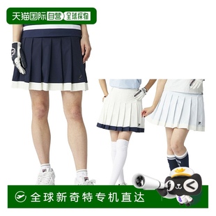 755 百褶下摆裙 361 高尔夫服装 2025春夏 日本直邮FILA 下装 GOLF