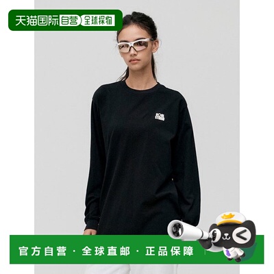 韩国直邮GOALSTUDIO 基本款多层长袖T恤-黑色