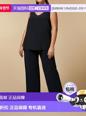 自营marina rinaldiRICCIO-深蓝色 美国奥莱直发女装