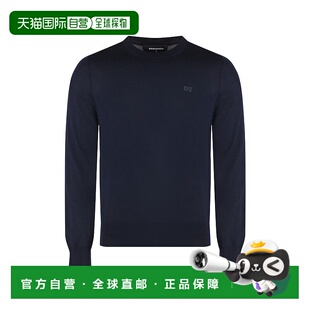 香港直邮DSQUARED2 男士针织衫 S74HA1442S18310477 CO 黑色