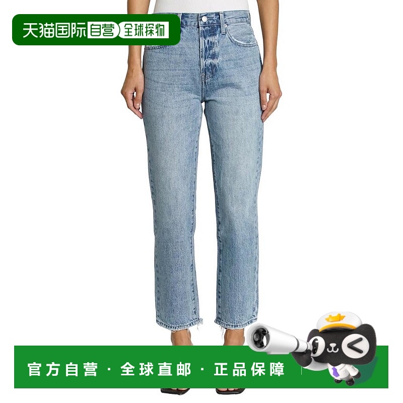 1h可退 【美国直邮】pistola 女士 牛仔裤直筒裤烟管裤