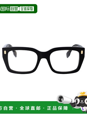 1h可退 香港直邮FENDI 男士眼镜 FE50094I001 CO 黑色 FENDI ROMA