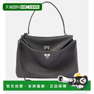 香港直邮Balenciaga 巴黎世家 女士 Rodeo 中号皮革手提包斜挎包