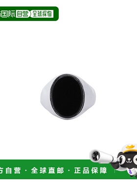 1h可退 日本直邮Garden of Eden 男士黑玛瑙银戒指 24AW037配饰