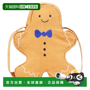 1h可退 香港直邮bobo choses 女童 Gingerbread 棉帆布背包童装