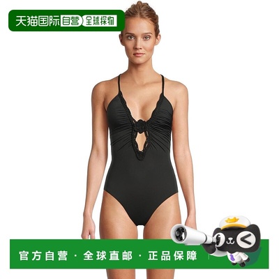 自营Becca by Rebecca Colette Swimsuits Women Black Crochet F