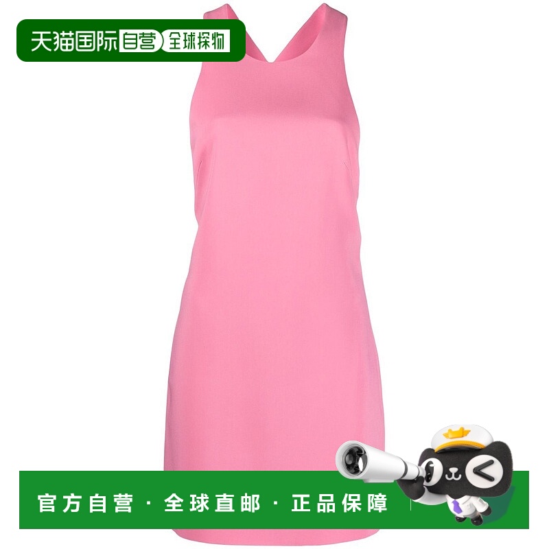 香港直邮GIVENCHY 女士半身裙 BW21GZ14MW670 粉红色 徽标无袖连