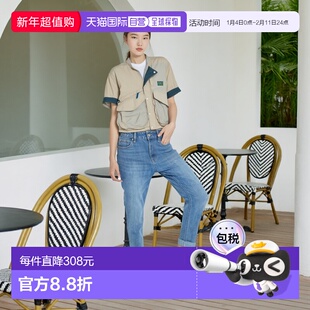 1h可退 日本直邮Foxfire 女装 中棉填充 双拉链尼龙短款夹克 1153