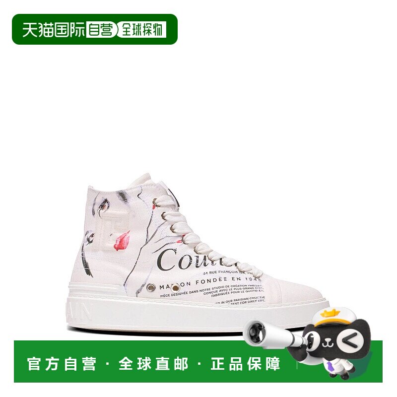 香港直邮BALMAIN 女士运动鞋 EN0VG744TVPC3AX AW2025 白色 B-Cou