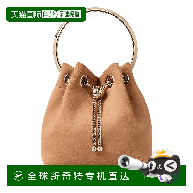 1h可退 香港直邮JIMMY CHOO 女士单肩包 BONBONIASTOFFEELIGHTGOL