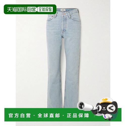 1h可退 香港直邮AGOLDE 女士 Kelly 高腰直筒牛仔裤 A2291141REPL