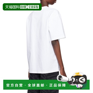 香港直邮GANNI 女士T恤 T4033151 CO 白色 细节圆领T恤