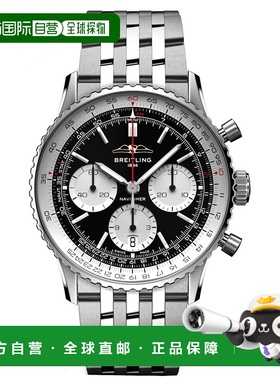 自营Breitling Navitimer B01 Chronograph 41 Automatic Black D