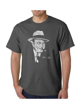 LA Pop Art|男式文字艺术 T 恤 - Al Capone - Original Gangster