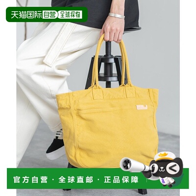 日本直邮Rocky Monroe 帆布简约纯色托特包 RK6854AU004862 男女