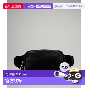 韩国直邮lululemon 大号 Everywhere 腰包 - BLK斜挎包单肩包