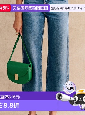 自营欧洲直邮Sezane 女士牛仔蓝棉牛仔裤时尚百搭舒适流行穿搭高