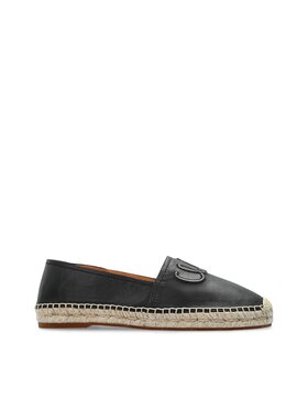 CHLOÉ 女士休闲鞋 CHC25S08RQW001 SS2025 黑色 Espadrilles Isla
