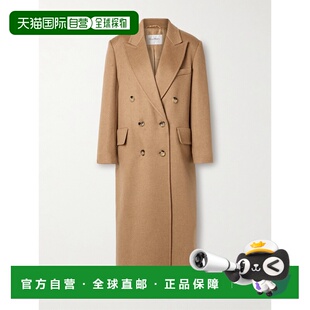 香港直邮MaxMara 麦斯玛拉 女士 双排扣大衣 2421016123600外套