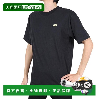 日本直邮New Balance Runners半袖T恤MT41590BK 男士T恤短袖跑步