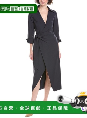 自营 cinq a sept五到七件Cayleigh连衣裙-海军蓝 美国奥莱直发