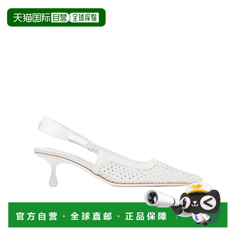 香港直邮Jimmy Choo Amel 50 网眼高跟鞋 AMEL50QHS009493