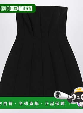 香港直邮MaxMara 麦斯玛拉 女士 黑色紧身束胸连衣裙(sable) BETE