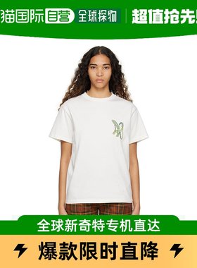 香港直邮潮奢 Andersson Bell 女士白色 AB Embroidered T 恤