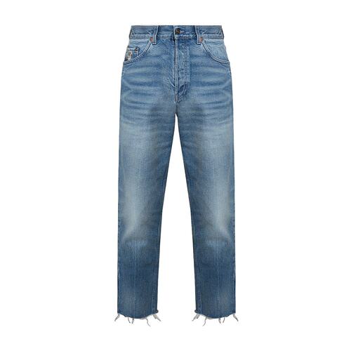 Gucci 徽标牛仔长裤 749110XDCJK