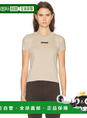 1h可退 香港直邮essentials fear of god 女士 盖袖T恤 125SP2571