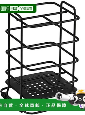 【日本直邮】PearlMetal珍珠金属3层多功能收纳架黑色 AZ-5101