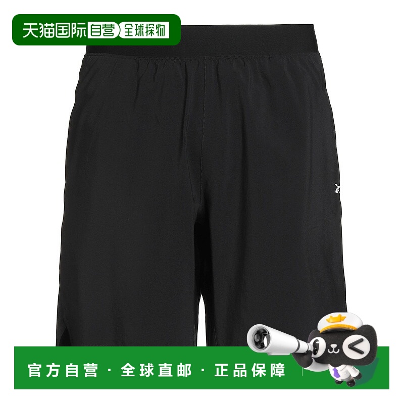 1h可退 香港直邮潮奢 Reebok 锐步 男士 短裤 black黑色 舒适时尚