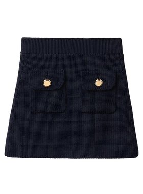 Miu Miu 羊毛迷你半身裙 MMG45413IVS232
