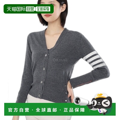 韩国直邮Thom Browne桑姆布郎尼女款毛衣开襟衫FKC001A 00011 035