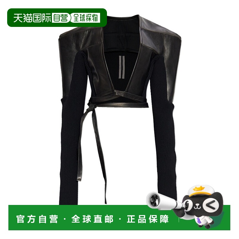 1h可退 香港直邮RICK OWENS 女士外套 RO02E4784LNV09 AW2025 黑
